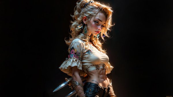 С девушками на рабочий стол большие