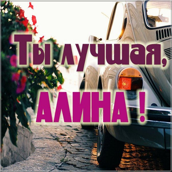 Алина девушка