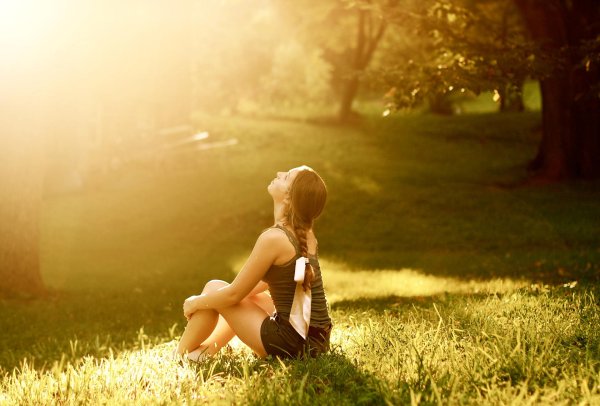 Девушка солнышко