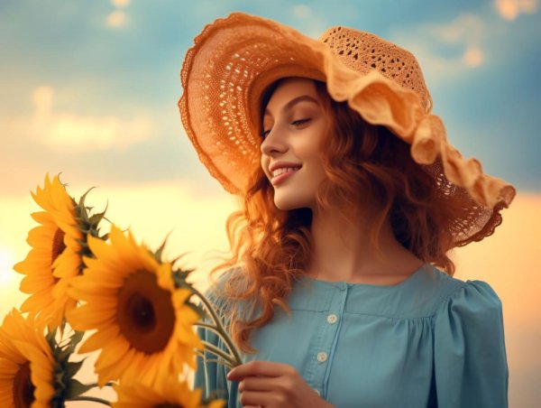 Девушка солнышко