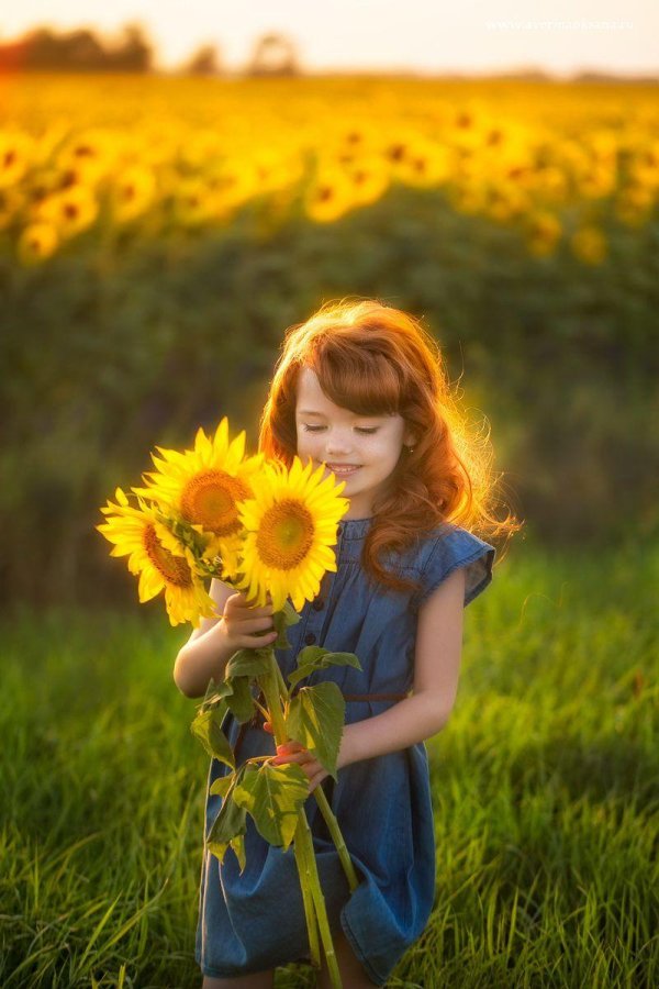 Девушка солнышко