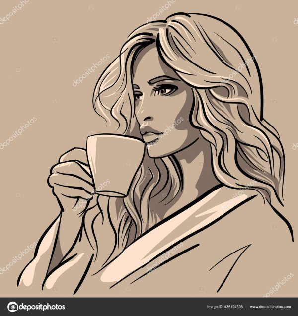 Кофе девушка