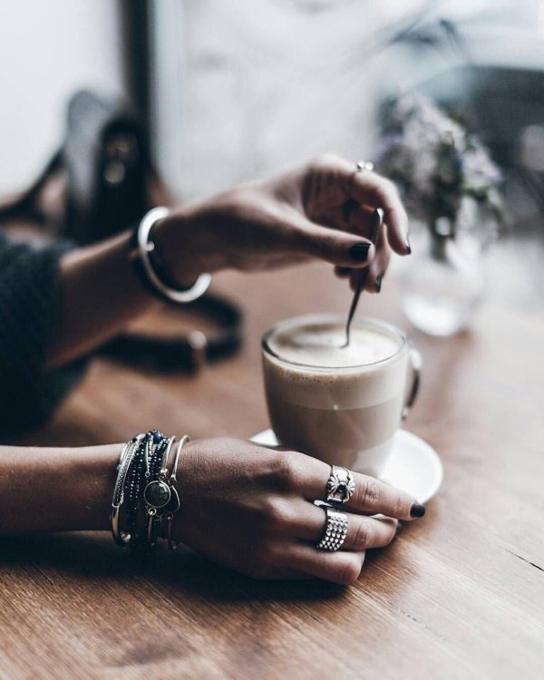 Кофе девушка