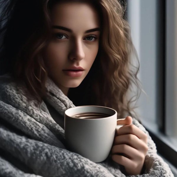 Кофе девушка