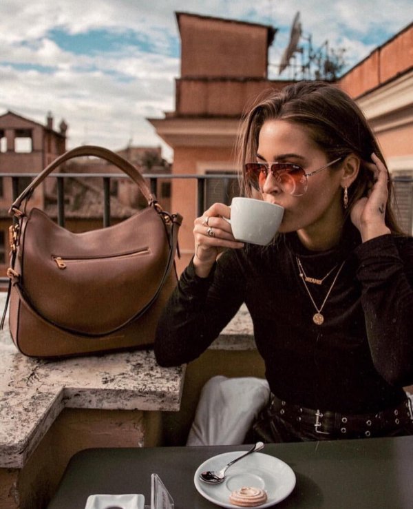 Кофе девушка