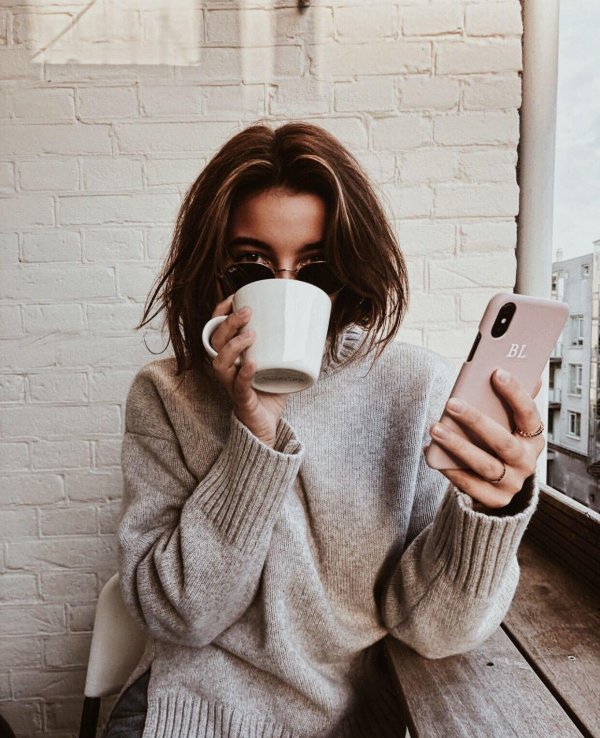 Кофе девушка