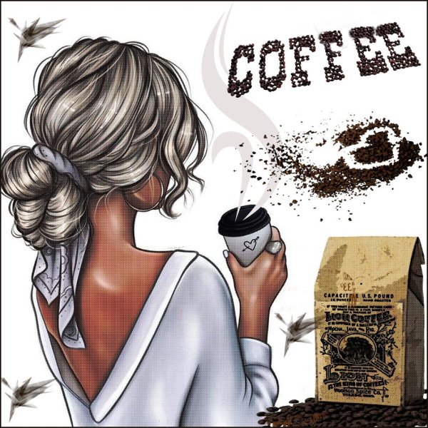 Кофе девушка