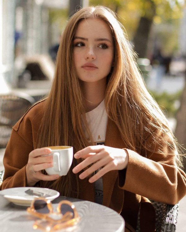 Кофе девушка