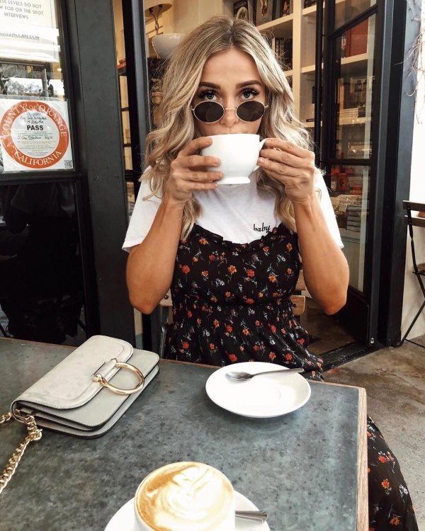 Кофе девушка