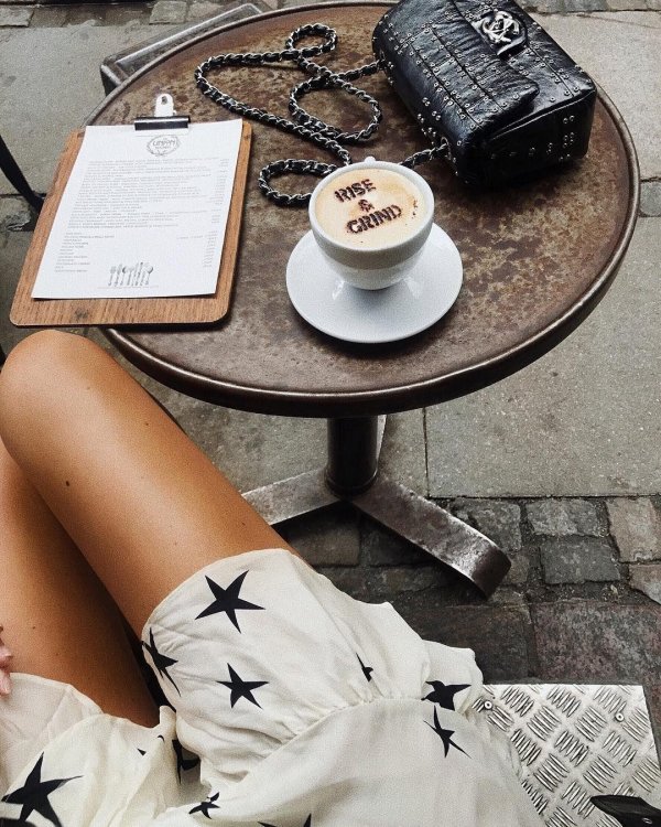 Кофе девушка