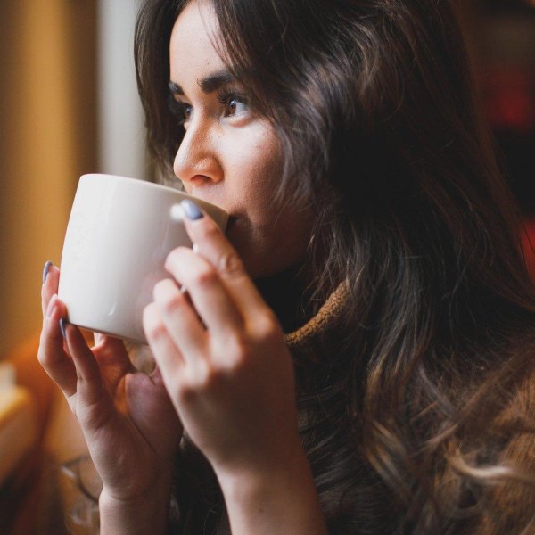 Кофе девушка