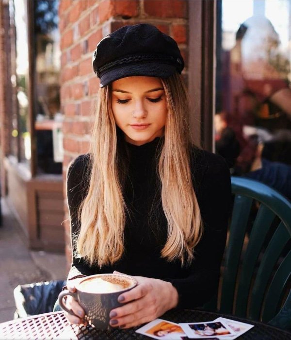 Кофе девушка