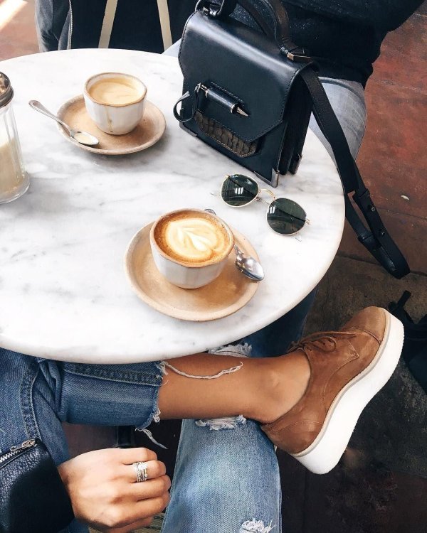 Кофе девушка