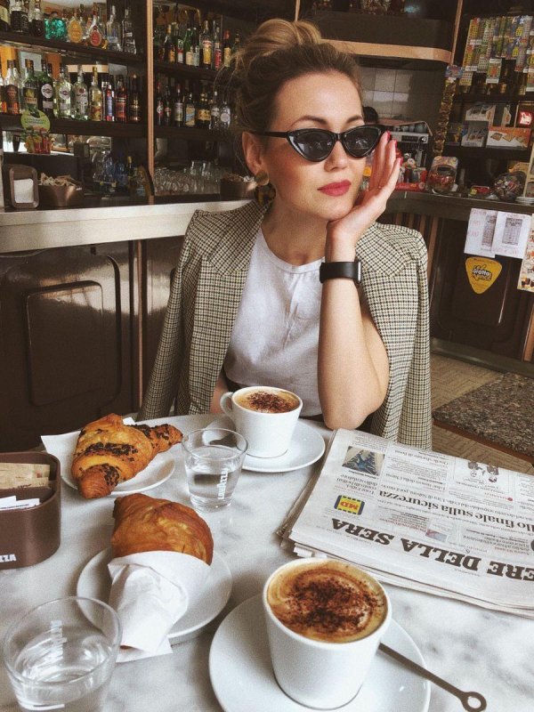 Кофе девушка