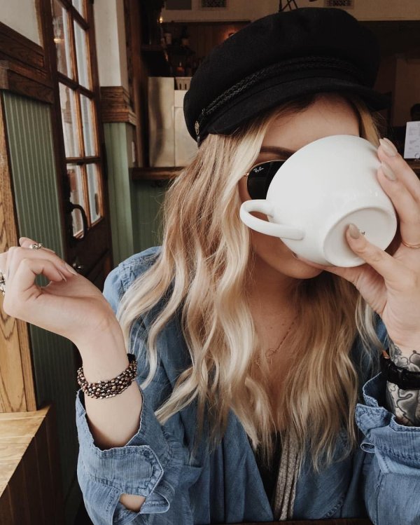 Кофе девушка