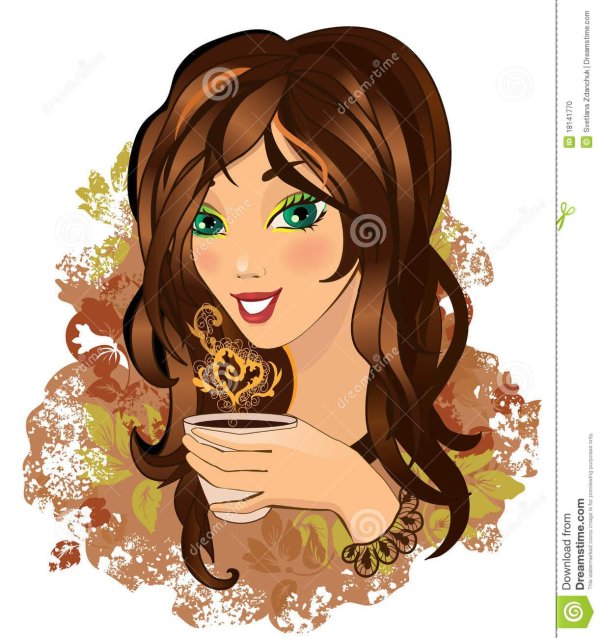 Кофе девушка