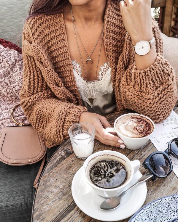 Кофе девушка