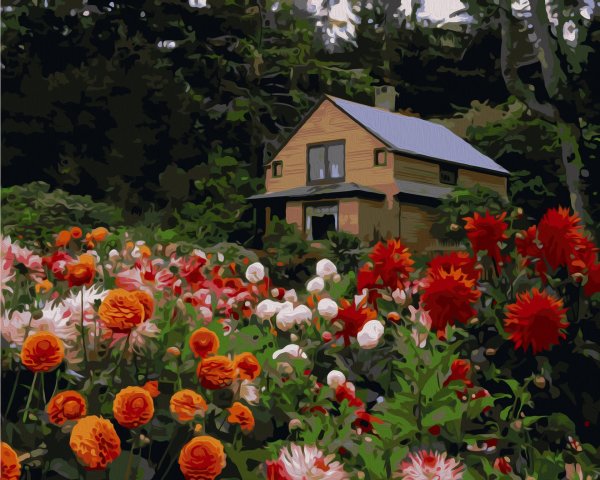 домики красивые