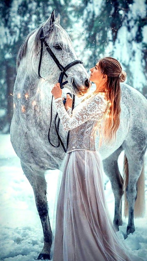 Девушка и животные