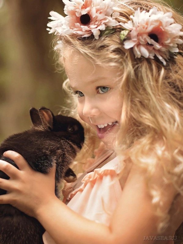 Девушка и животные