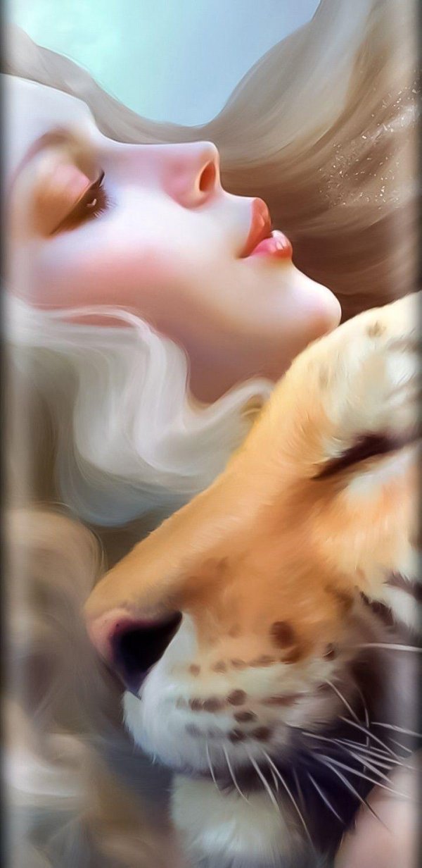 Девушка и животные