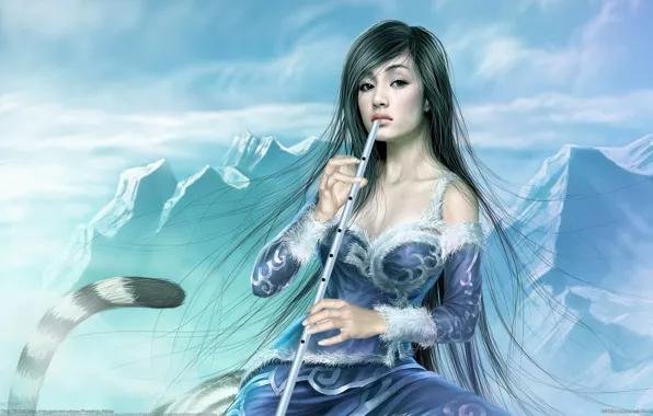 Девушка и животные