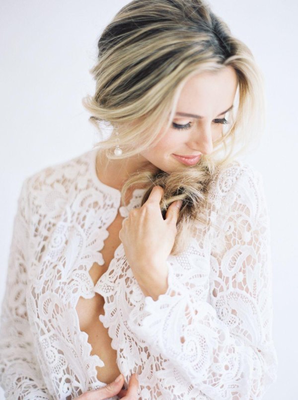 Девушка нежность