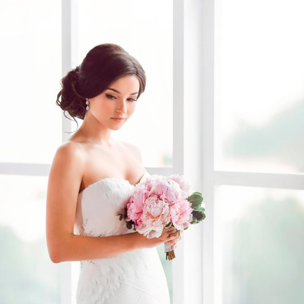 Девушка нежность