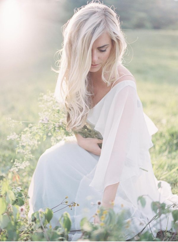 Девушка нежность