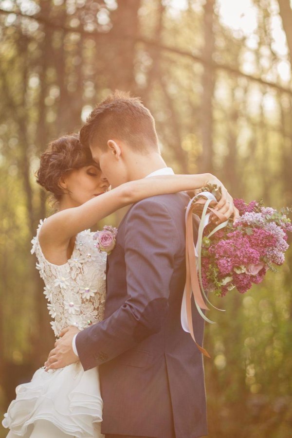 Девушка нежность