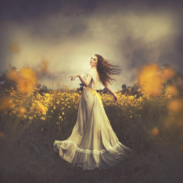 Девушка душа