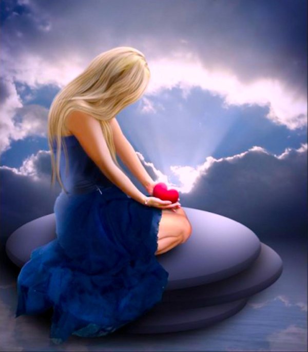 Девушка душа