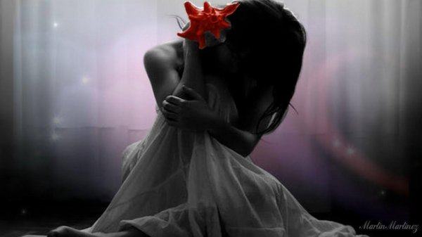 Девушка душа