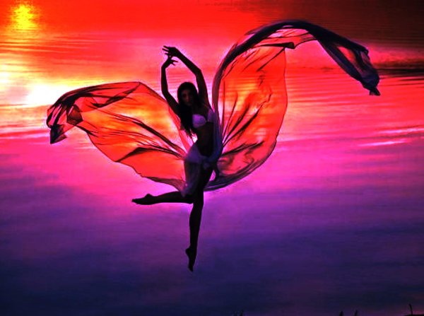 Девушка душа