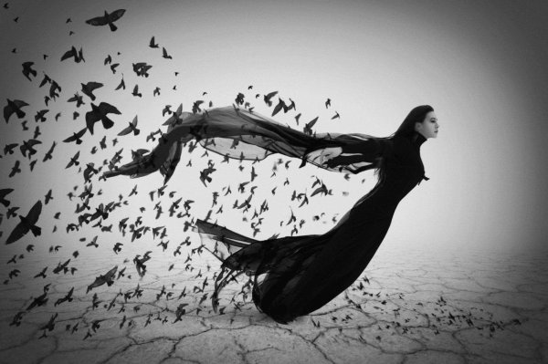 Девушка душа