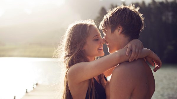 Девушка занимаются