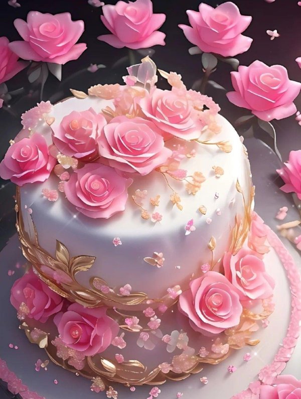 торт ко дню рождения