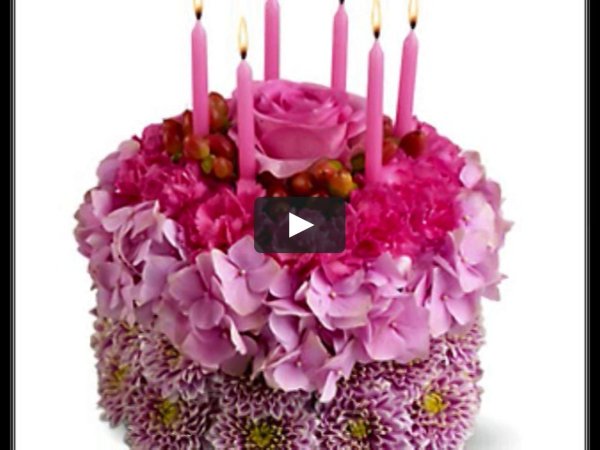 Тортик с цветами