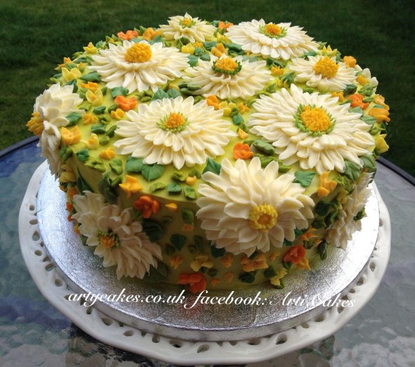 красивые кремовые торты