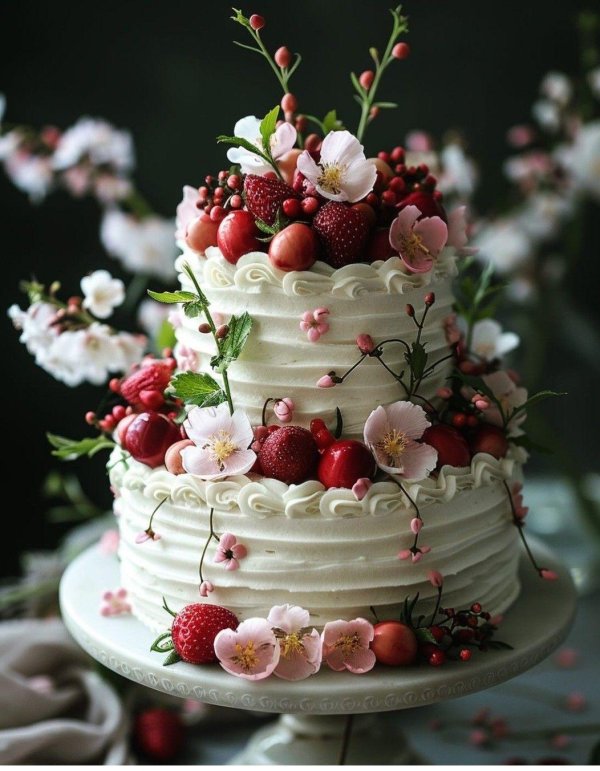 красивые свадебные торты