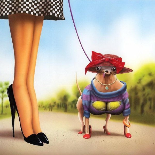 Девушка юмор