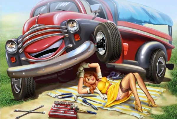 Девушка юмор