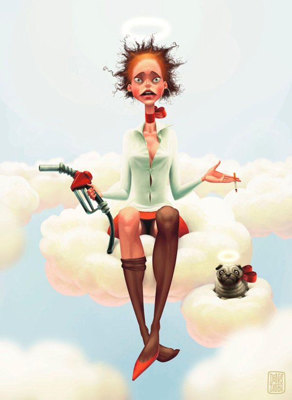 Девушка юмор