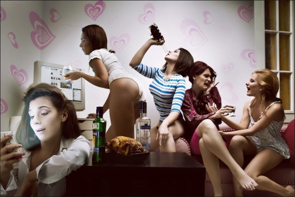 Девушка юмор