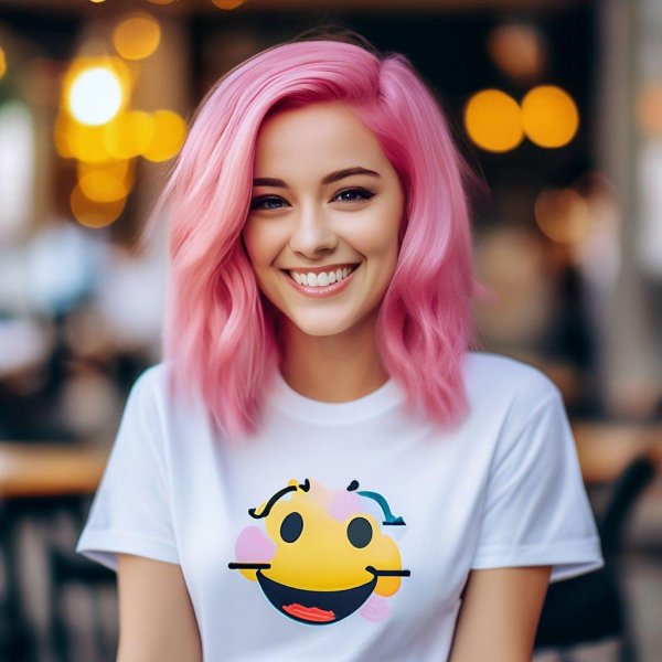 Девушка розовый