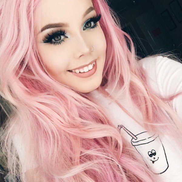 Девушка розовый