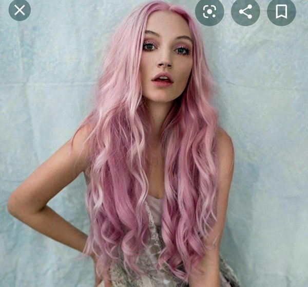 Девушка розовый