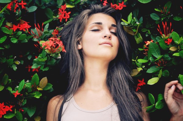 Открыто девушка