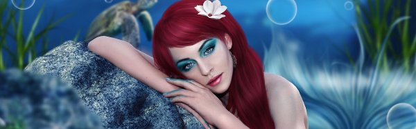 Девушка вода