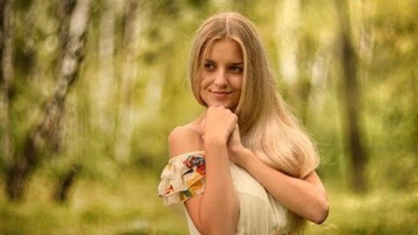 Девушка лена